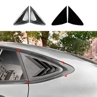 Car Rear Triangular Window Louvers Shutters Blinds Cover Trim for GLC Coupe C253 2016-2022