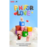 [Ready Stock] POPMART THE MONSTERS Heart Bottom Code Series-Vinyl Plush Pendant Confirmed Version, A