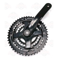 ✧Shimano TY501 Crankset Chainwheel 3x42t and 48t◈% 1 by crank set %