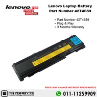 Laptop Lenovo Thinkpad Battery Part Number 42T4689 / Laptop Battery Replacement