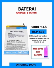 Baterai Oppo Dobel Power A3S / A5 / A5S / A7 / A7X / A8 / A12 / A31 2020 / Realme 2 / C1 / BLP673 Ba