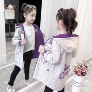 Selling Over 10,000 Girls Jacket Spring Clothes 2025 Korean Version Children Autumn Western Style Mi