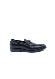 Hush Puppies Mens Shoes Fiddler Buckle Loafer KH74624 (Black/Tan) l Kasut Kulit Lelaki