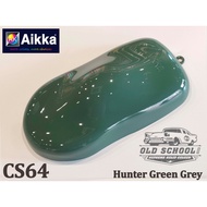 AIKKA SUPREME SOLID COLOUR CS64 HUNTER GREEN GREY