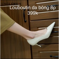 Lbt Patent Leather High Heels 7cm. Glossy Leather High Heels. Pointed Toe Shoes 7cm High