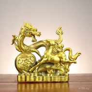 Dragon Horse Spirit Decoration Manufacturer Decoration Dragon Horse Spirit Copper Zodiac Dragon Hors