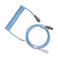 【100% Authentic】RK ROYAL KLUDGE Coiled Mechanical Gaming Keyboard USB Cable