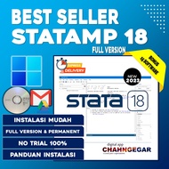 Software STATA 18 MP Full Version for Win Software Data Analisis Statistik Multicore