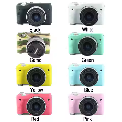 Silicone Armor Rubber Camera Bag Body Cover Case Skin DSLR For Canon EOS M3
