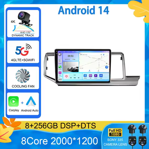 Android 15 Car Radio For Honda Stepwgn 2009-2013-2015 Multimedia Video Player Stereo Navigation GPS 