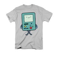[Ready Stock] Adventure Time T-Shirt-Bmo Men's (Regular Fit) Authentic 1 Cotton Fabric Not Sagging Q
