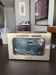 【全新】Starbucks x DAEWOO 星巴克智能恆溫杯墊（連 Bearista 小熊店長公仔）保溫杯墊 暖杯神器