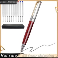 For Journaling, Fancy&  Luxury Metal Ballpoint Pen Set- Medium Point 1.0mm(10 Pcs Refills) for Writi