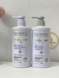 Dầu gội Elvawell giúp giảm bết dầu suôn mượt phục hồi tóc cấp ẩm 1000ml-500ml