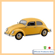 Aoshima Rakupla Snap Kit No.20-PY Volkswagen Beetle (Postal Yellow) Pre-Colored Plastic Model Kit