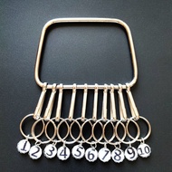 New Style Metal Bracelet Key Tray String Individual Company Department Hotel Keychain Signboard Mana