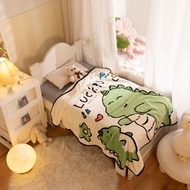 < Daily Necessities I6E] Ultra-Lightweight Children's Blanket Single-Layer Flannel Quilt 100 * 140cm