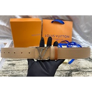 leatherStylish And Casual Lv Leather Belt