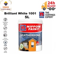 Nippon Weatherbond 1001 Brilliant White 5 Liter