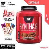 BSN Syntha-6 Ultra-Premium Protein Powder, 5 lbs [Syntha 6,Whey, Post Workout, Casein, Recovery]