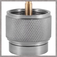 [M G L O] Camping Stove Adapter 1LB Propane Small Tank Input and a Lindal Valve EN417 Output Outdoor