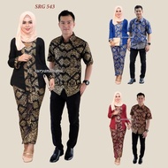 baju batik couple stelan muslim 543[batik modern[seragam batik