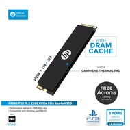 HP FX900 Pro M.2 2280 NVMe PCIe Gen4x4 SSD with DRAM Cache & Graphene Thermal Pad (PS5 Compatible)