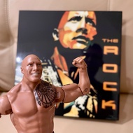 Dwayne Johnson : The Rock Motivational Pop Art Poster Frame