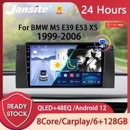 Jansite Android Carplay Car Radio For BMW M5 E39 E53 X5 1999-2001 2002 2003 2004 2005 2006 Multimedia Player Navigation GPS DVD
