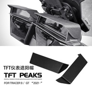 Promotion Applicable Yamaha Tracer 9 GT Motorcycle Modified Accessories TFT Peak Instrument Cap Sun 