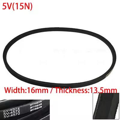 5V/15N 830/2108mm 840/2134mm 16mm Width 13.5mm Thickness Rubber Groove Drive Transmission Band Wedge