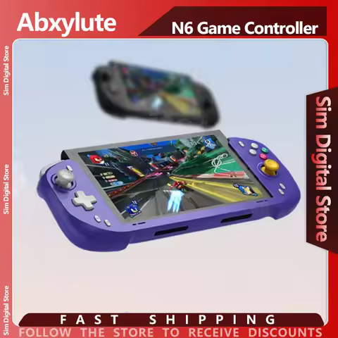 New Abxylute N6 Game Controller for Switch 2 Wired Gamepad Integrated Direct Plug in Handle Native P