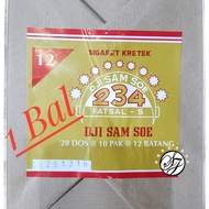 SALE TERBATAS!!! Rokok Dji Sam Soe Kretek 12 (1 bal/20 slop) PACKING