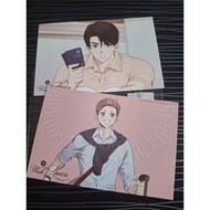 4 Weeks Lover [Postcard Fans 4 2 Cards] Authentic Licensed