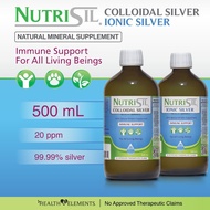 Nano Silver NutriSil (Colloidal/Ionic)