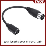 TMOY MD 6-pin Female to DIN 5-pin Male Cable Ps2 Keyboard and Mouse Transmission Cable