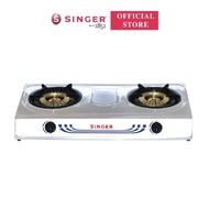 Singer GS900SP 2-Buner Stainless Gas Stove 火炉 煤气炉