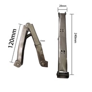 Engsel Meja Lipat Flexible/Bracket Engsel Meja Lipat/Engsel Kaki Meja Lipat Besi/Engsel Siku Lipat