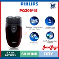 Philips PQ206/18 Battery Shaver PQ206