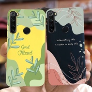 เคสสำหรับ Xiaomi Redmi Note 8T 8T Redmi Note8 Pro หรูหราพิมพ์ลายศิลปะปกซิลิโคนนิ่มเคสโทรศัพท์สำหรับ Redmi Note 8 Pro