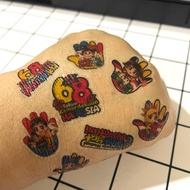 68th MERDEKA Tattoo Temporary