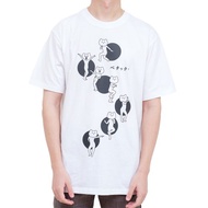 Usagyuuun 棉質 T 恤 海軍藍色 (胸前有口袋)