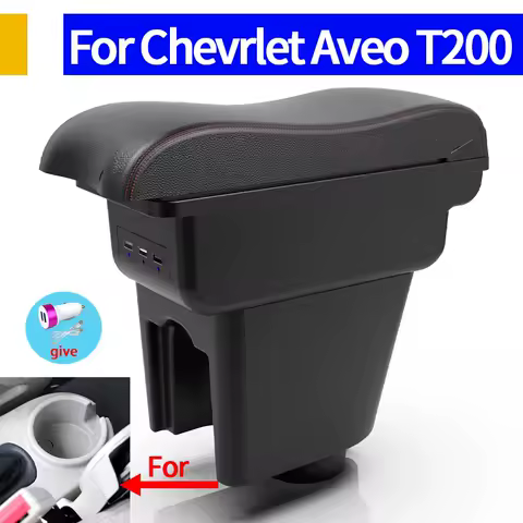 For Chevrolet Aveo T200 T250 T255 Armrest Box For Chevrolet Aveo T200 T250 T255 car armrest Center c