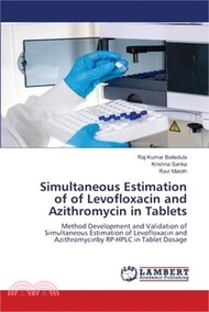 Simultaneous Estimation of of Levofloxacin and Azithromycin in Tablets
