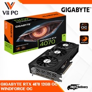 GIGABYTE NVIDIA GeForce RTX 4070 RTX4070 12GB GDDR6X WINDFORCE OC Graphic Card WINDFORCE Cooling Sys
