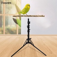 [AbabixaMY] Parrot Perch Bird Stand Chewing Wooden Detachable Parrot Perch Toy for Finches Budgie Co