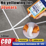 【COD】tile gap filler 500ml colored sand epoxy tile grout waterproof sealant cement grouting for tile