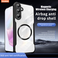 Samsung A17 Magnetic Wireless Charging Phone Case for Samsung Galaxy A07 A06 A16 A55 A25 A35 A36 A56