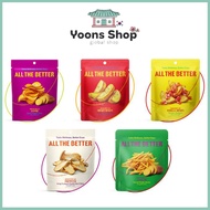 [ALL THE BETTER] Vegetable Crispy Chips (Potato Wedges/Sweet Potato/Mushrooms)_From Korea