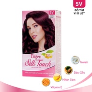 Thuốc nhuộm tóc phủ bạc Bigen Silk Touch 5V - Tím Violet
